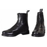 TuffRider Men's Baroque Front Zip Paddock Boots w/ Metal Zipper
