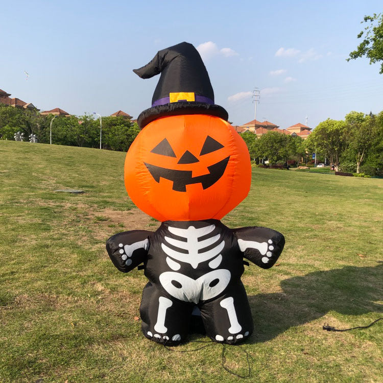 Pumpkin head spooky halloween decoration - My Store - Flyclothing LLC