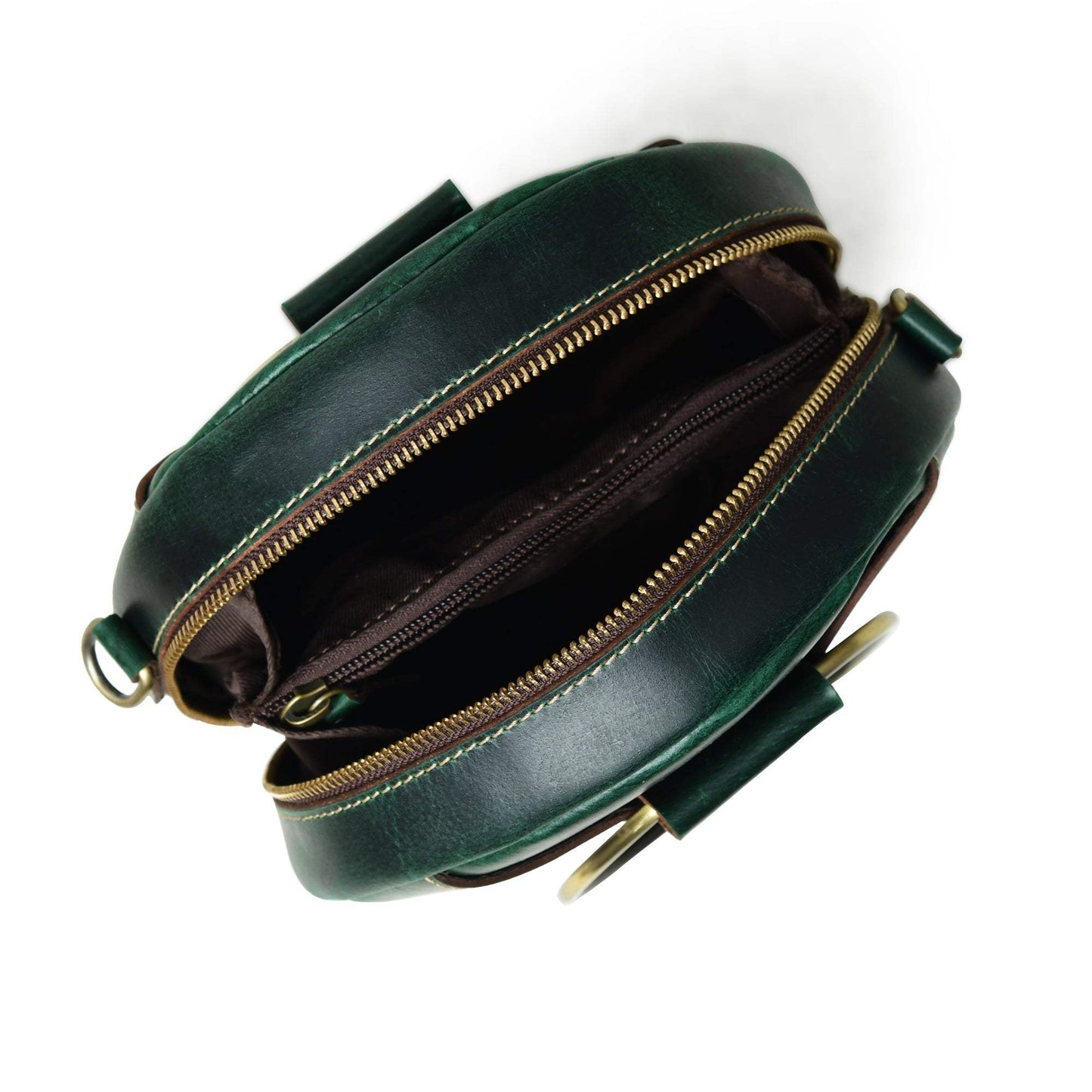 Rosie Sling Circle Bag - Classy Leather Bags - Flyclothing LLC
