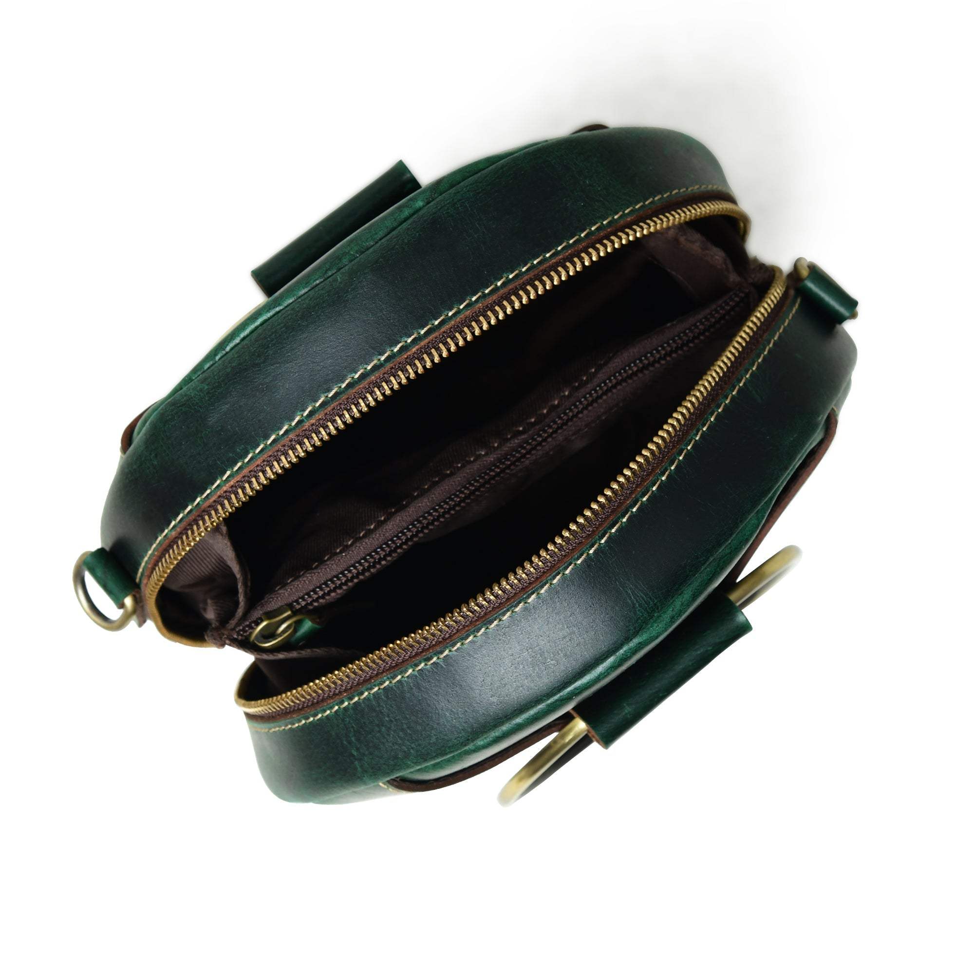 Rosie Sling Circle Bag - Classy Leather Bags - Flyclothing LLC