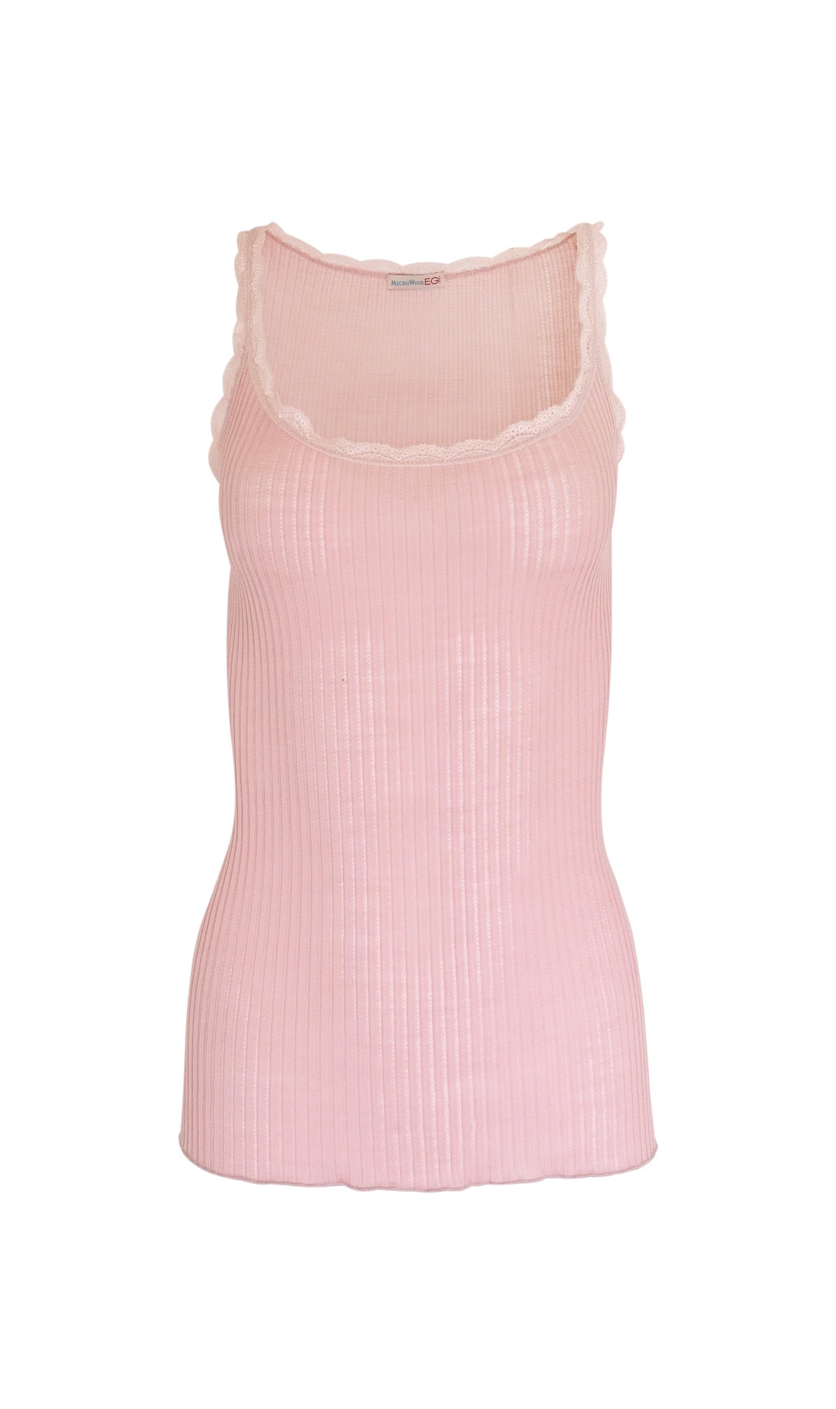 EGI Exclusive Women's Merino Wool Blend Lace-Trimmed Camisole. Proudly Made in Italy (305) - tittimitti - Flyclothing LLC