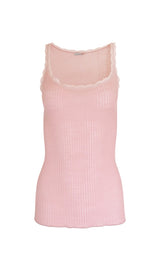 EGI Exclusive Women's Merino Wool Blend Lace-Trimmed Camisole. Proudly Made in Italy (305) - tittimitti - Flyclothing LLC