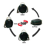 Rosie Sling Circle Bag - Classy Leather Bags - Flyclothing LLC