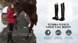 TuffRider Ladies Tundra Fleece Lined Tall Boots in Synthetic Leather - Breeches.com - Flyclothing LLC