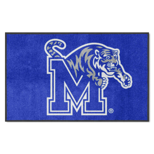 Memphis 4X6 High-Traffic Mat with Durable Rubber Backing - Landscape Orientation - Memphis