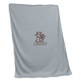 Lehigh Gray Sweatshirt Blanket (Screened) - Logo Brands - Flyclothing LLC
