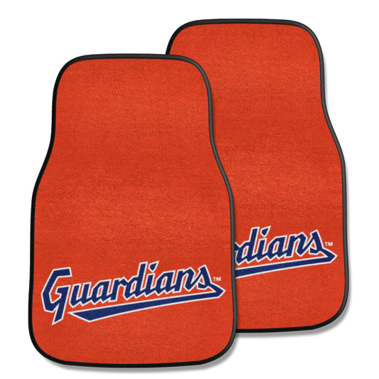 Cleveland Guardians Front Carpet Car Mat Set - 2 Pieces - Cleveland Guardians