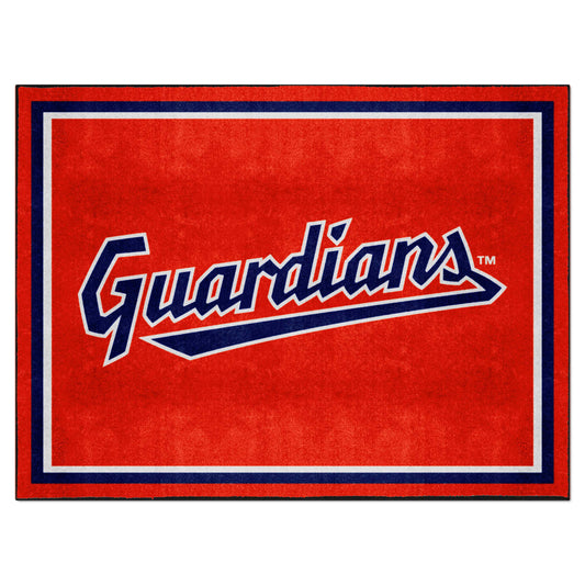Cleveland Guardians 8ft. x 10 ft. Plush Area Rug - Cleveland Guardians