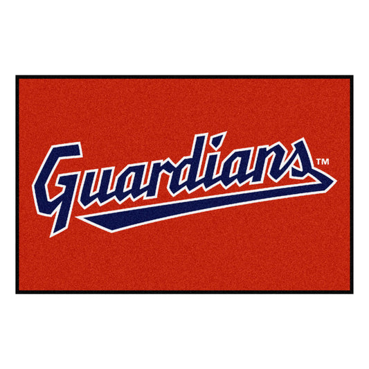 Cleveland Guardians Starter Mat Accent Rug - 19in. x 30in. - Cleveland Guardians