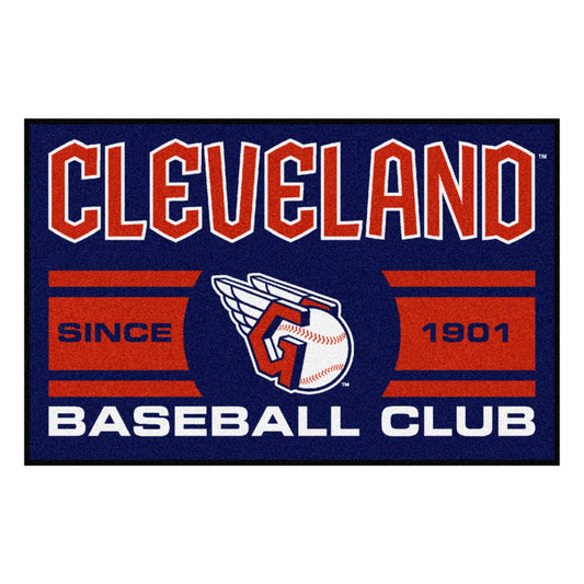 Cleveland Guardians Starter Mat Accent Rug - 19in. x 30in. - Cleveland Guardians