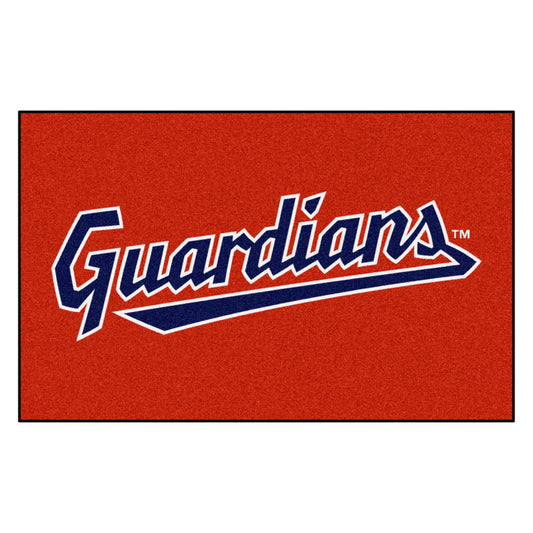 Cleveland Guardians Ulti-Mat Rug - 5ft. x 8ft. - Cleveland Guardians