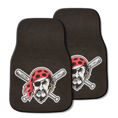 Pittsburgh Pirates Front Carpet Car Mat Set - 2 Pieces - Pittsburgh Pirates