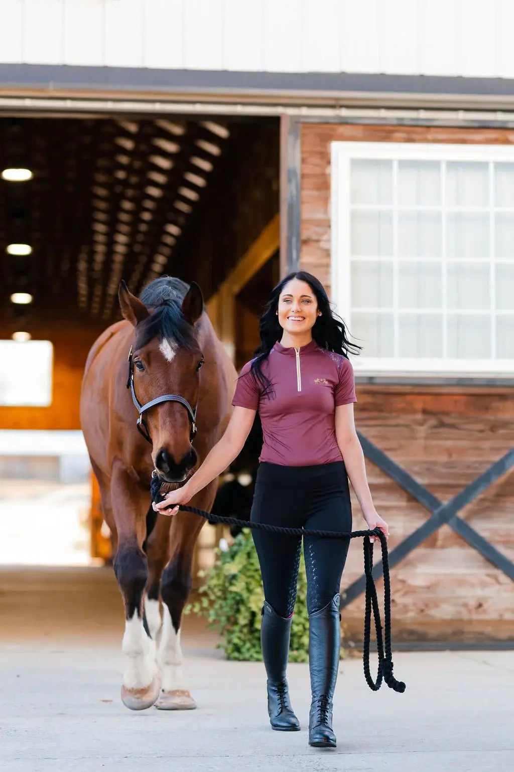 TuffRider Women Leather Regal Field Boots - Breeches.com - Flyclothing LLC