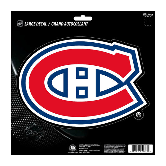 Montreal Canadiens Large Decal Sticker - Montreal Canadiens