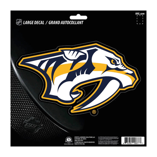 Nashville Predators Large Decal Sticker - Nashville Predators