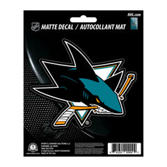 San Jose Sharks Matte Decal Sticker - San Jose Sharks