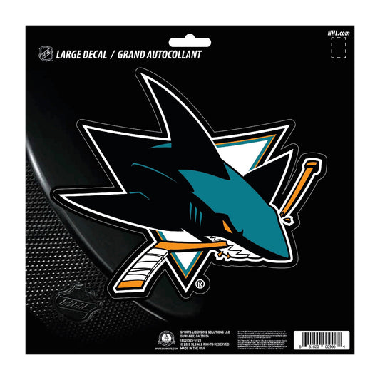 San Jose Sharks Large Decal Sticker - San Jose Sharks