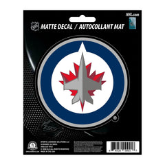 Winnipeg Jets Matte Decal Sticker