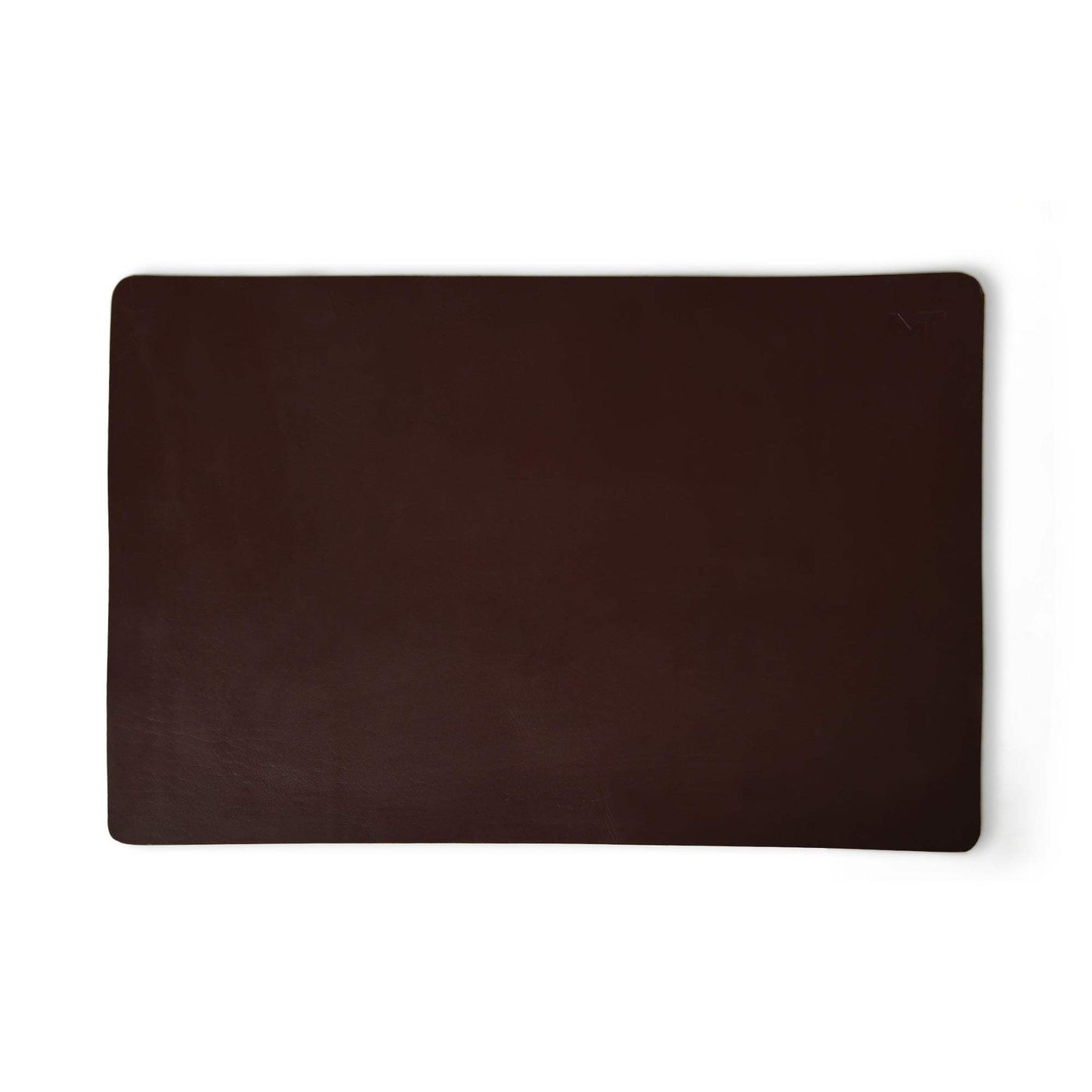 Espresso Elegance Leather Desk Mat + Mouse Pad - Classy Leather Bags - Flyclothing LLC