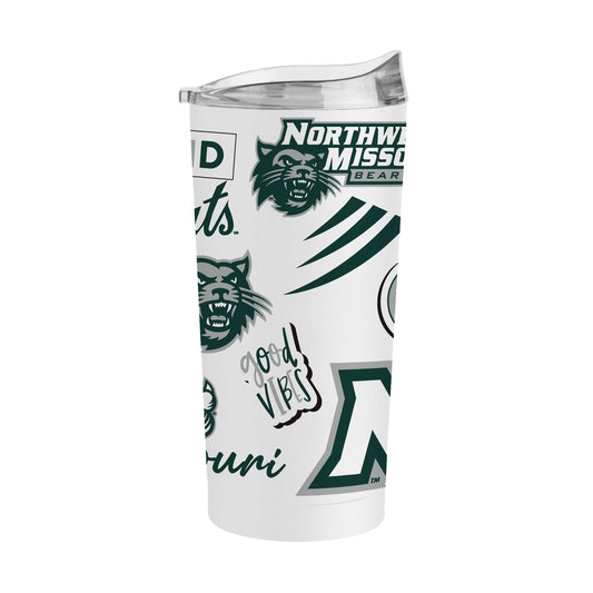NW Missouri State 20oz Native Powder Coat Tumbler - Logo Brands - Flyclothing LLC
