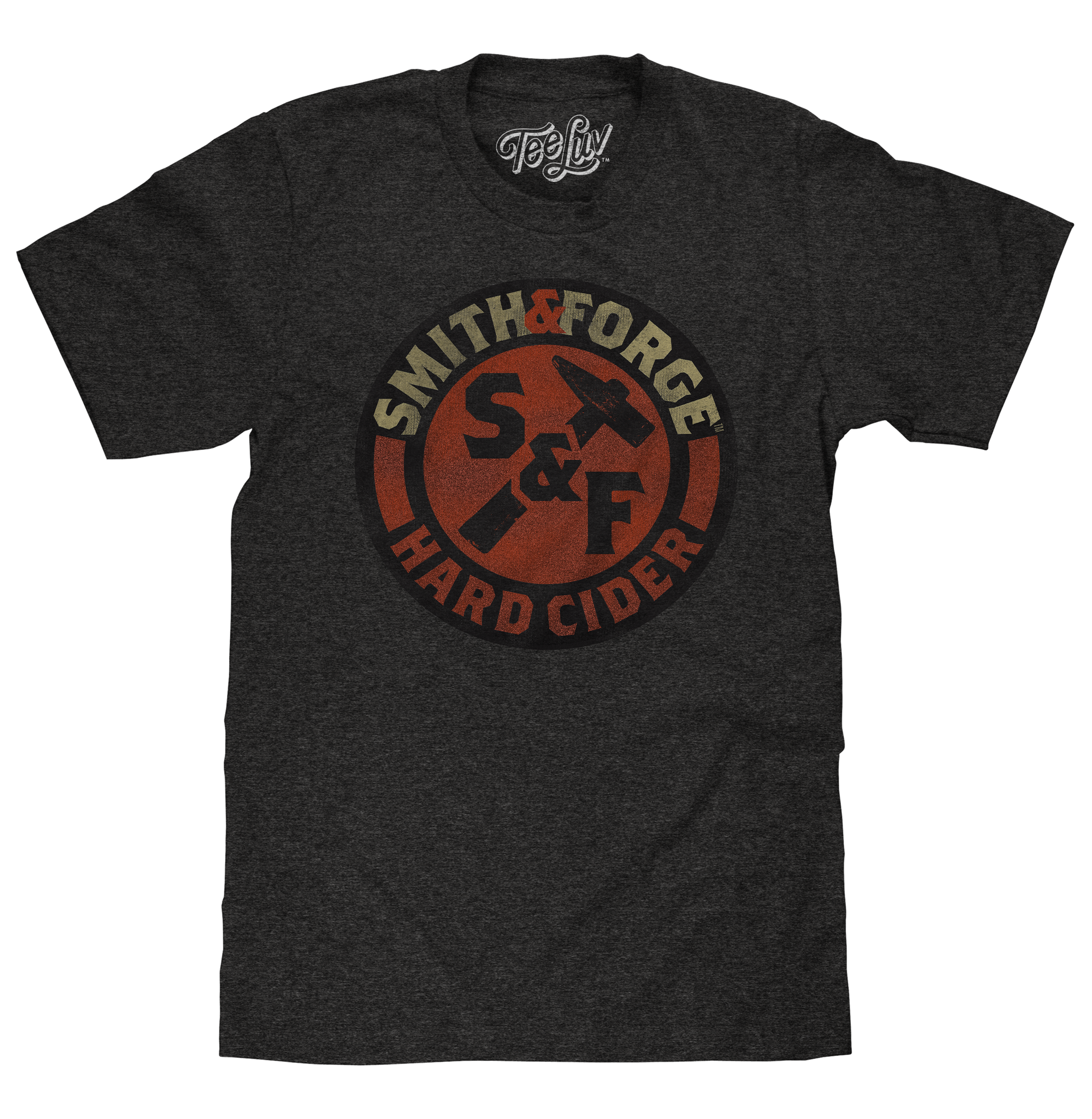 Smith & Forge Hard Cider Logo T-Shirt - Gray