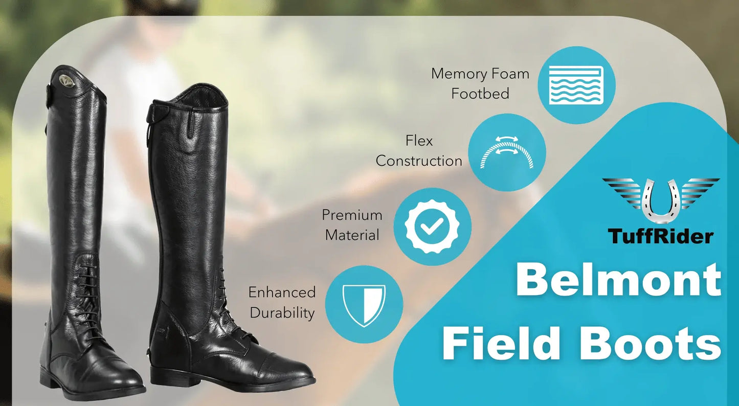 TuffRider Belmont Junior Field Boots - Breeches.com - Flyclothing LLC