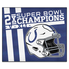 Indianapolis Colts Dynasty Tailgater Rug - 5ft. x 6ft. - Indianapolis Colts