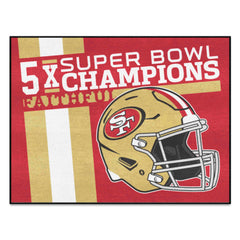 San Francisco 49ers All-Star Rug - 34 in. x 42.5 in. Plush Area Rug - San Francisco 49ers