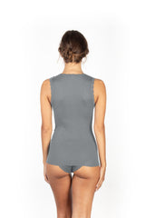 EGI Exclusive Women's Merino Wool Blend Lace-Trimmed Tank Top. Proudly Made in Italy (309) - tittimitti - Flyclothing LLC