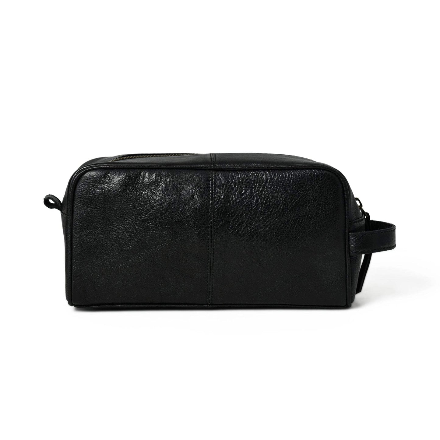 Midnight Deluxe Toiletry Bag -Single Section - Classy Leather Bags - Flyclothing LLC