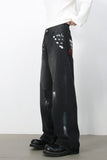 Men's Paint Loose Jeans - Trendsi
