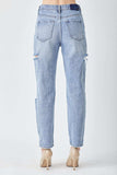 RISEN Distressed Slim Cropped Jeans - Trendsi - Flyclothing LLC