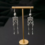 Halloween Skeleton Dangle Earrings - Trendsi - Flyclothing LLC