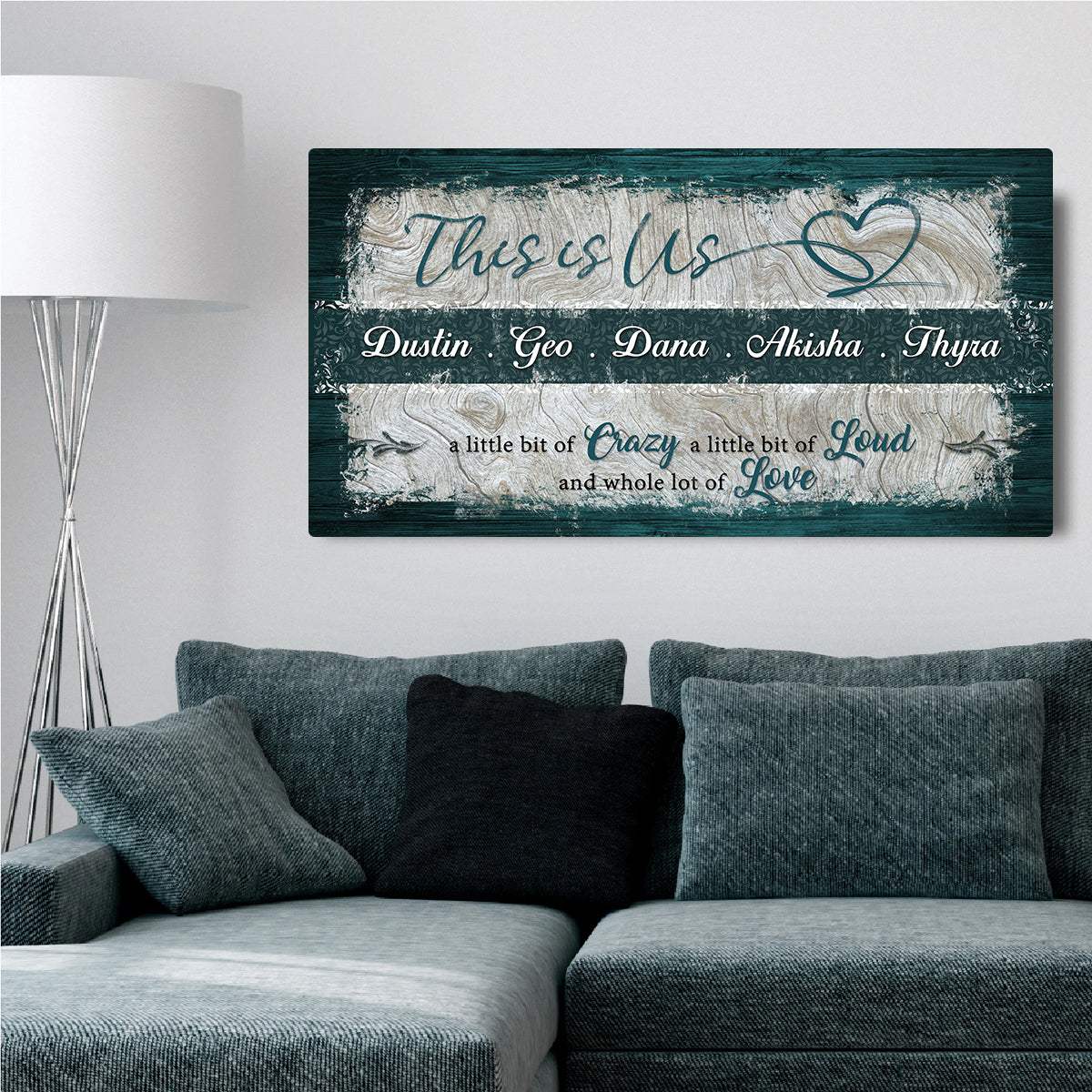 This is Us Family Sign - Tailored Canvases - Flyclothing LLC