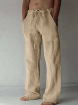 Men's Plus Size Drawstring Loose Fit Pants - Trendsi - Flyclothing LLC