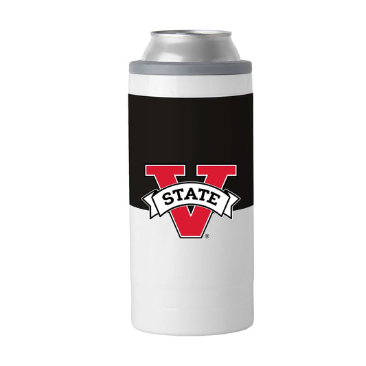 Valdosta State 12oz Colorblock Slim Can Coolie - Logo Brands - Flyclothing LLC