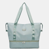 Multi Pocket Nylon Travel Bag - Trendsi