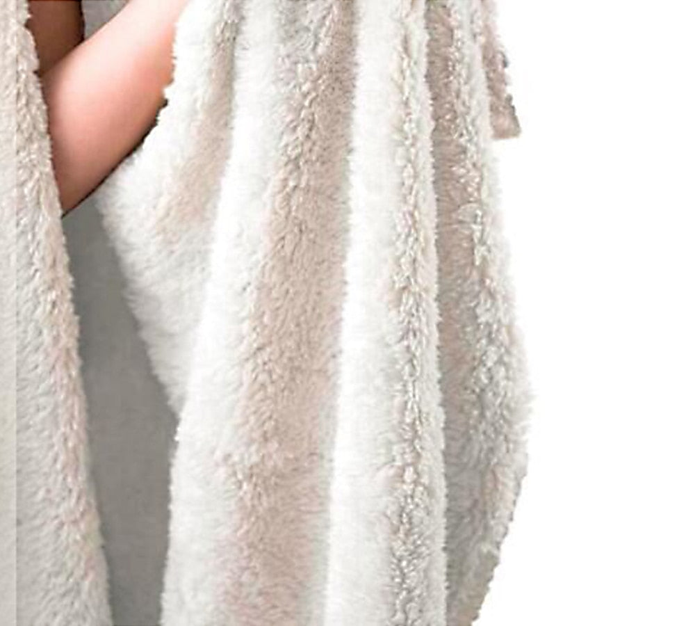 Super Soft Warm Flannel Burrito Blankets 280Gsm Round Shape Airplane Travel Throw Coral Fleece Tortilla Nap Wrap Blankets - My Store - Flyclothing LLC