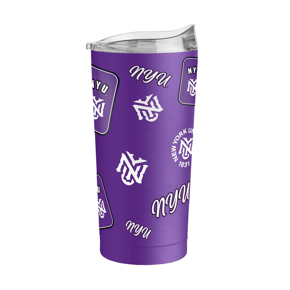 NYU 20oz Dreamweave Powder Coat Tumbler - Logo Brands - Flyclothing LLC