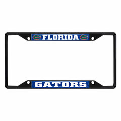 Florida Gators Metal License Plate Frame Black Finish - Florida