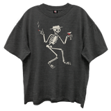 SOCIAL DISTORTION SKELLY SONG TITLE FRT/BACK VINTAGE BLACK T-SHIRT/GIANT VINTAGE
