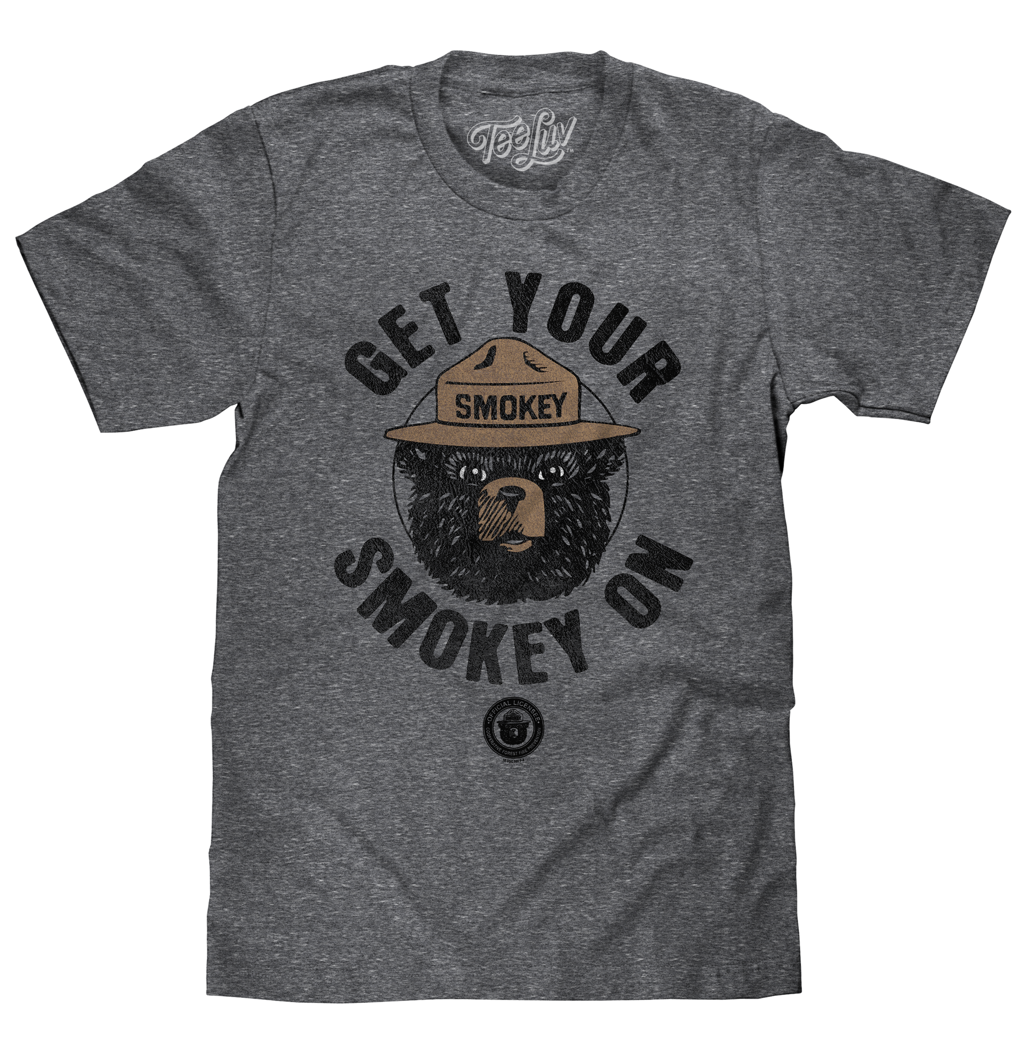Get Your Smokey On T-Shirt - Gray