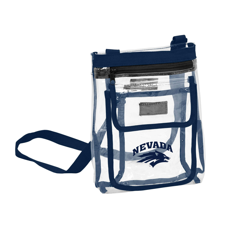 Nevada Clear Navy Crossbody - Logo Brands - Flyclothing LLC