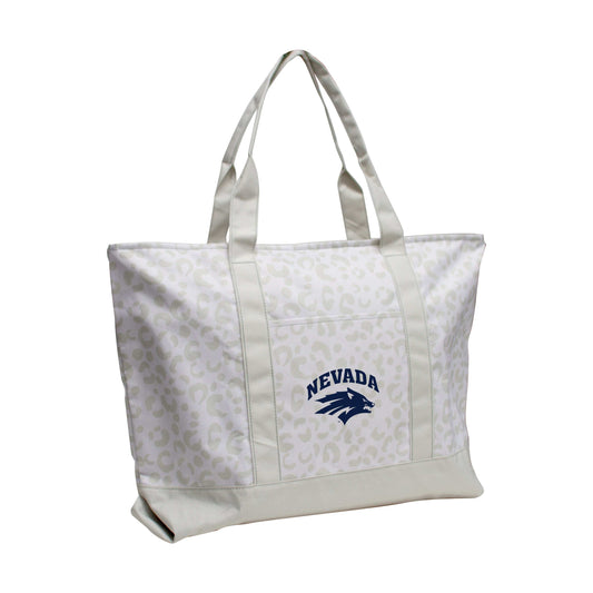 Nevada Leopard Pattern Tote - Logo Brands - Flyclothing LLC