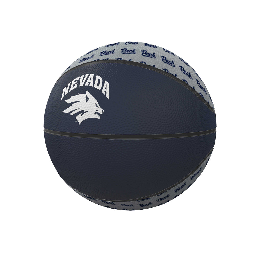 Nevada Mini Size Rubber Basketball - Logo Brands - Flyclothing LLC