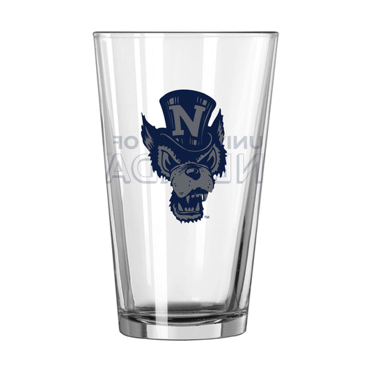 Nevada 16oz Retro Pint Glass - Logo Brands - Flyclothing LLC