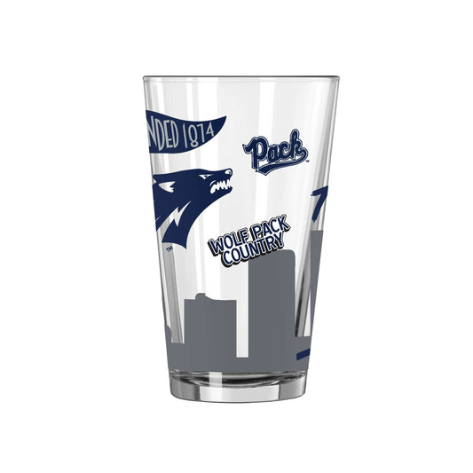 Nevada 16oz Native Pint Glass - Logo Brands - Flyclothing LLC
