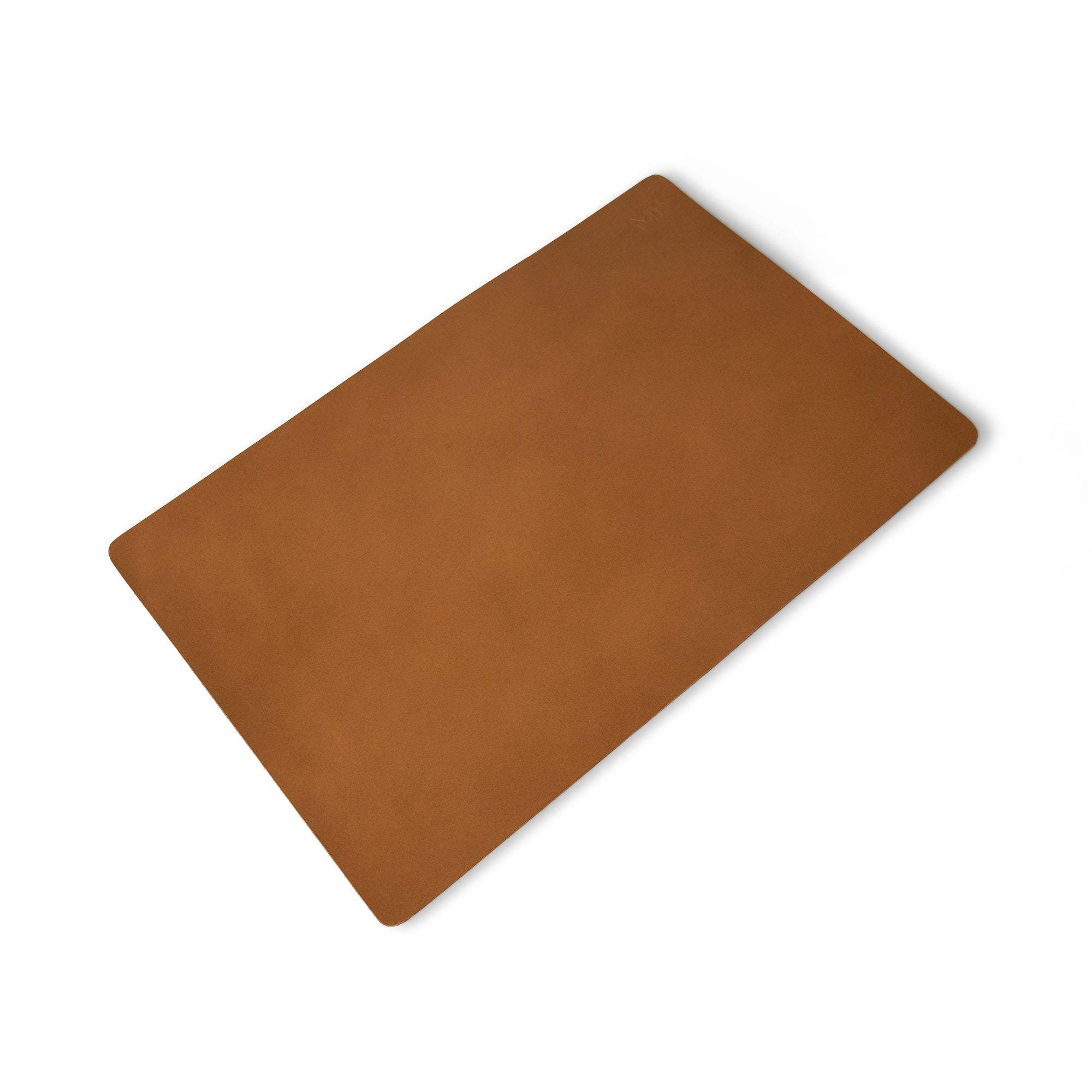 Caramel Luxe Leather Desk Mat + Mouse Pad - Classy Leather Bags - Flyclothing LLC