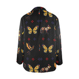 Baha Ranch Colores de Mexico Mexican Talavera Animals Floral Women's Blazer