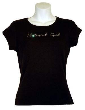 Material Girl Junior Tee - Anonymous - Flyclothing LLC